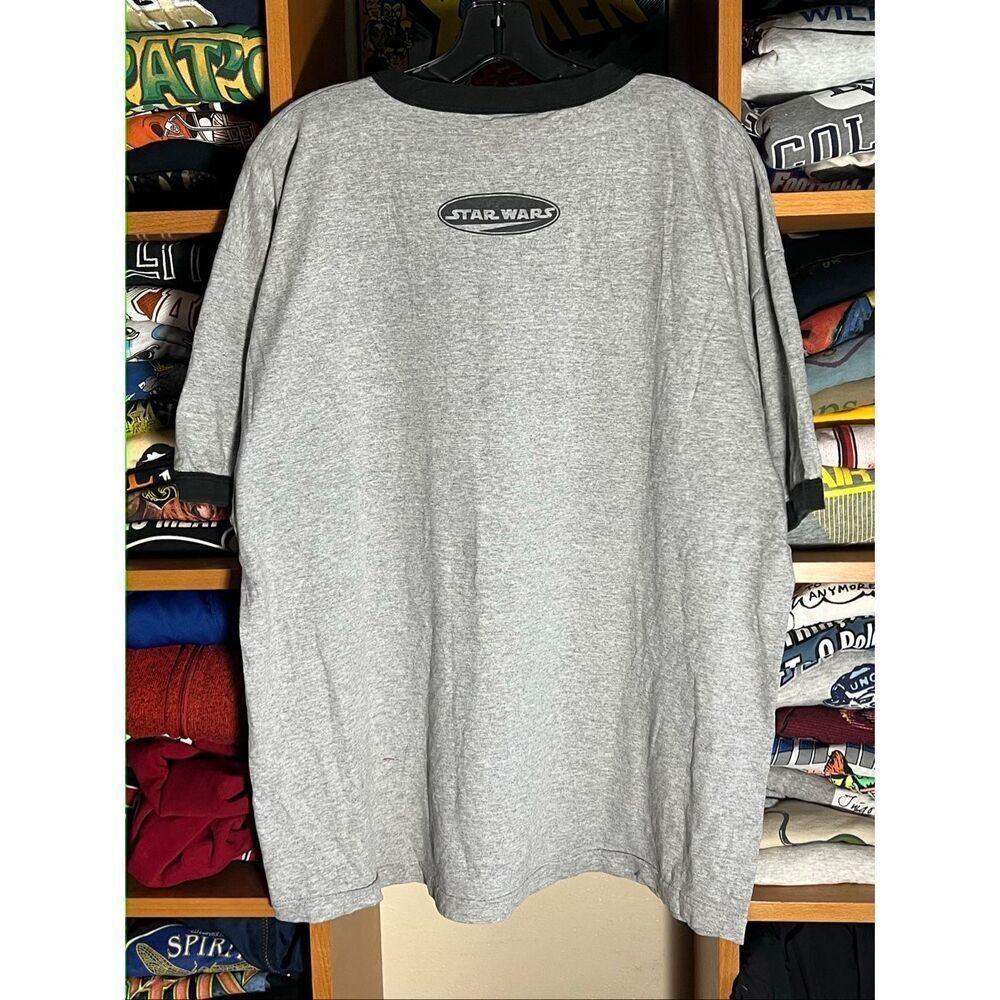 Vintage 90s Star Wars Episode 1 Ringer Tee - Picture 3 of 5